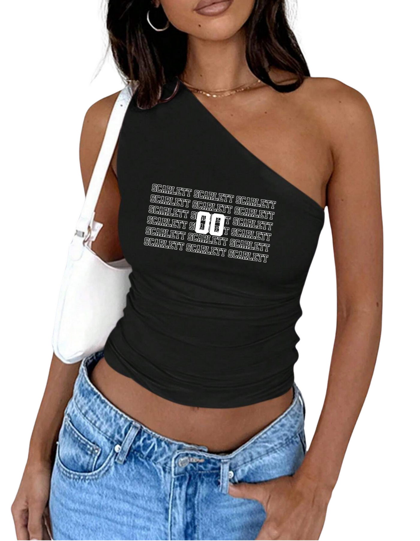 Goal Getter One Shoulder Top