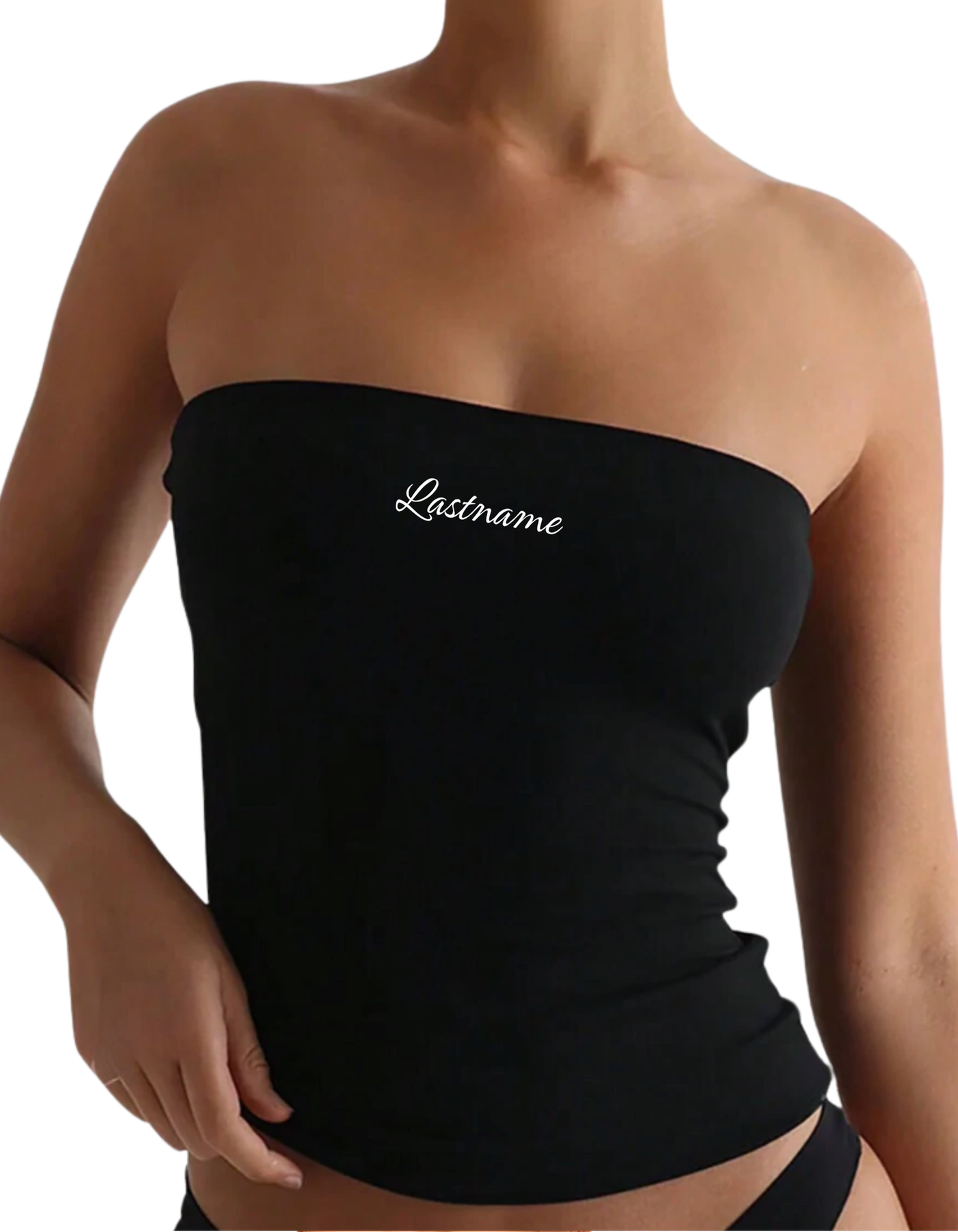 Script Tube Top