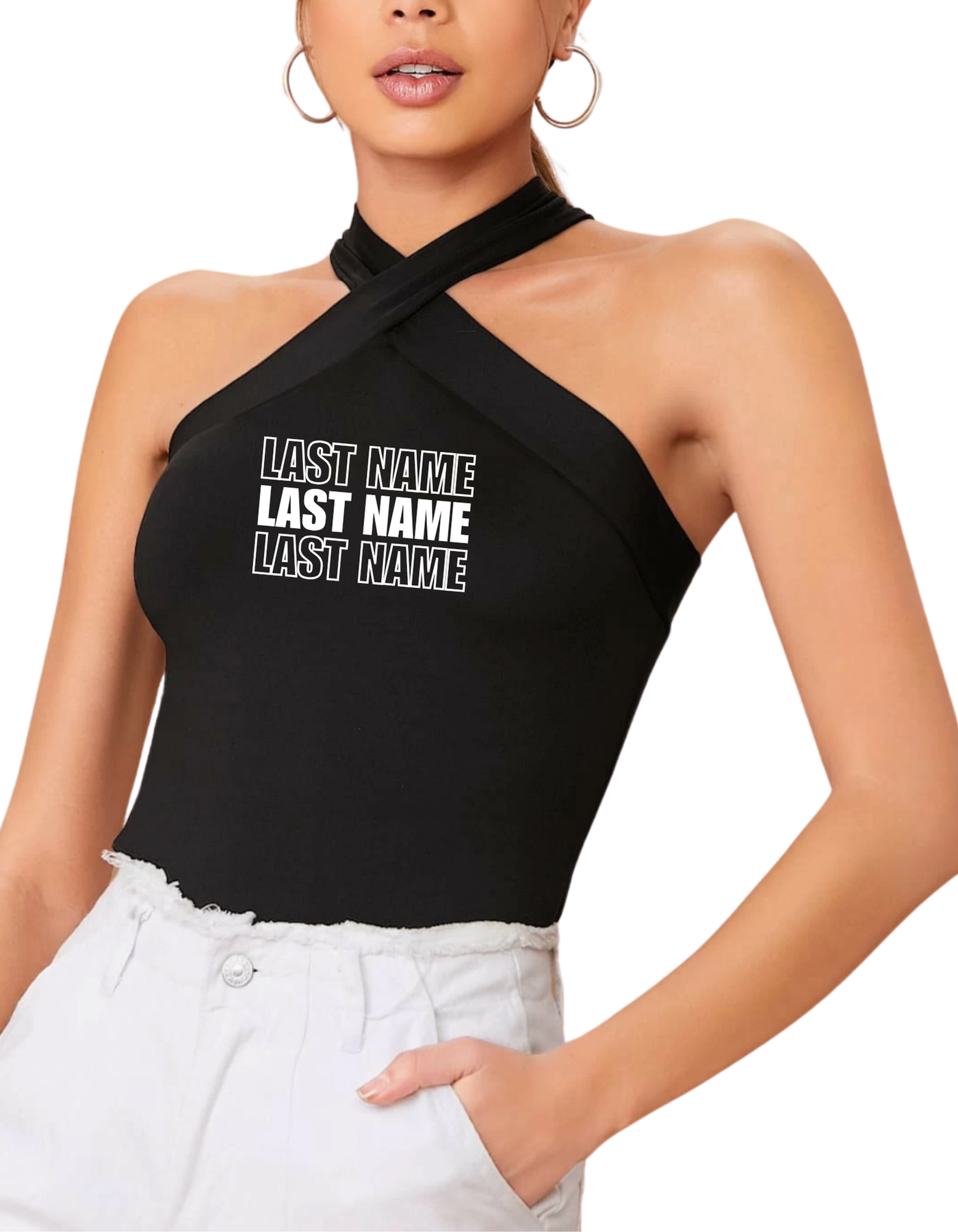 Triple Stack High Neck Top