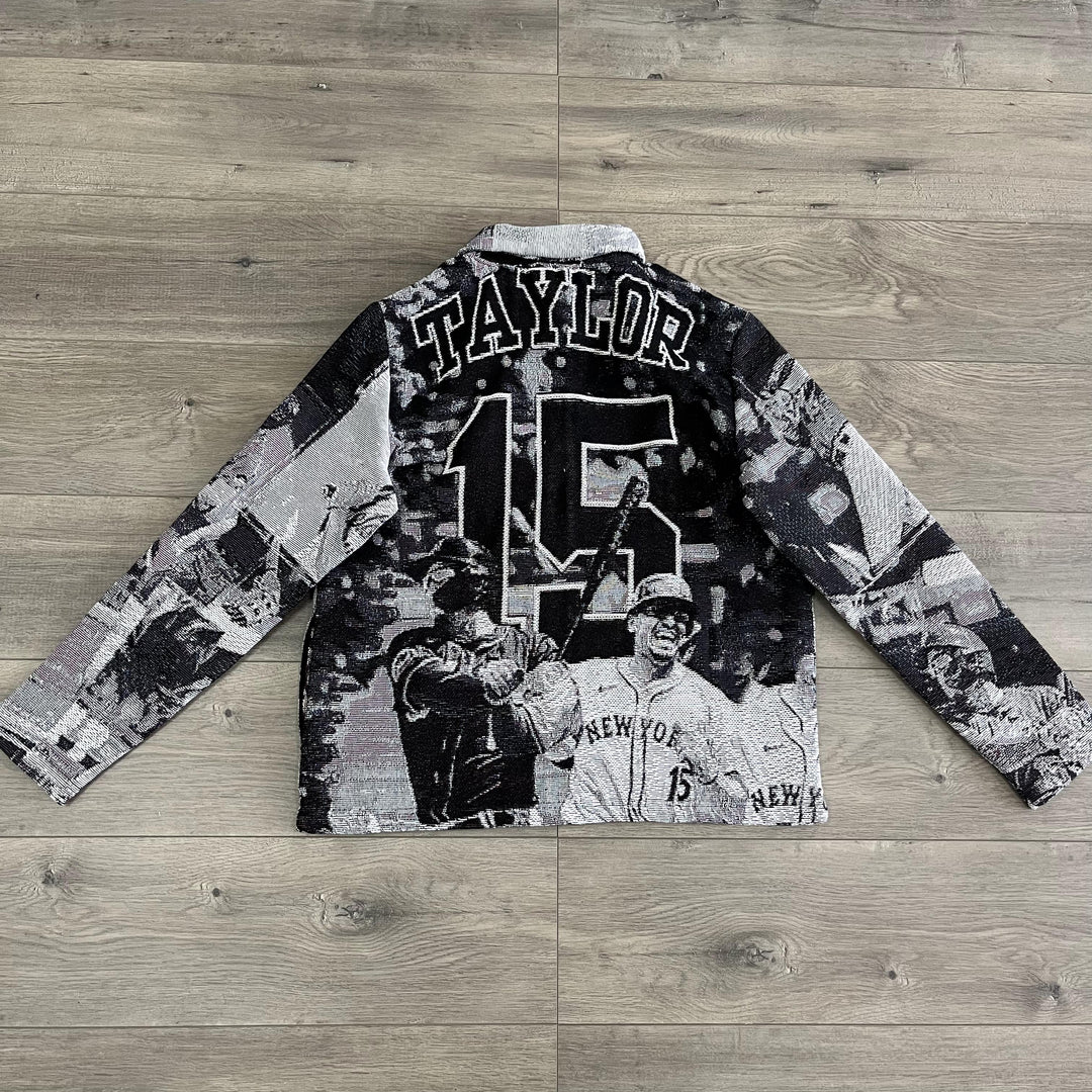 ZIPPED UP TAPESTRY JACKET – PRESSEDBYSARITA