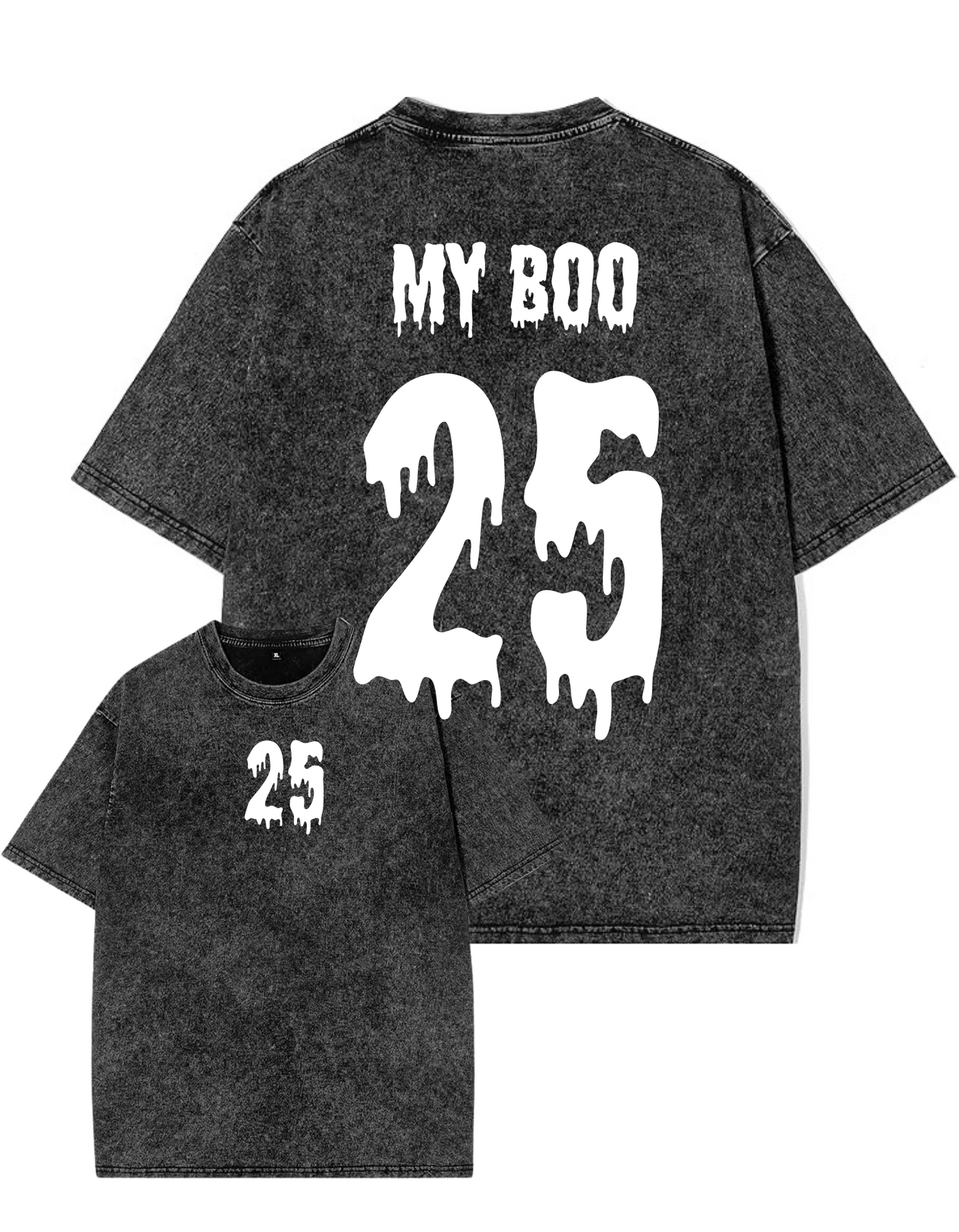 HIS BOO ACID WASH