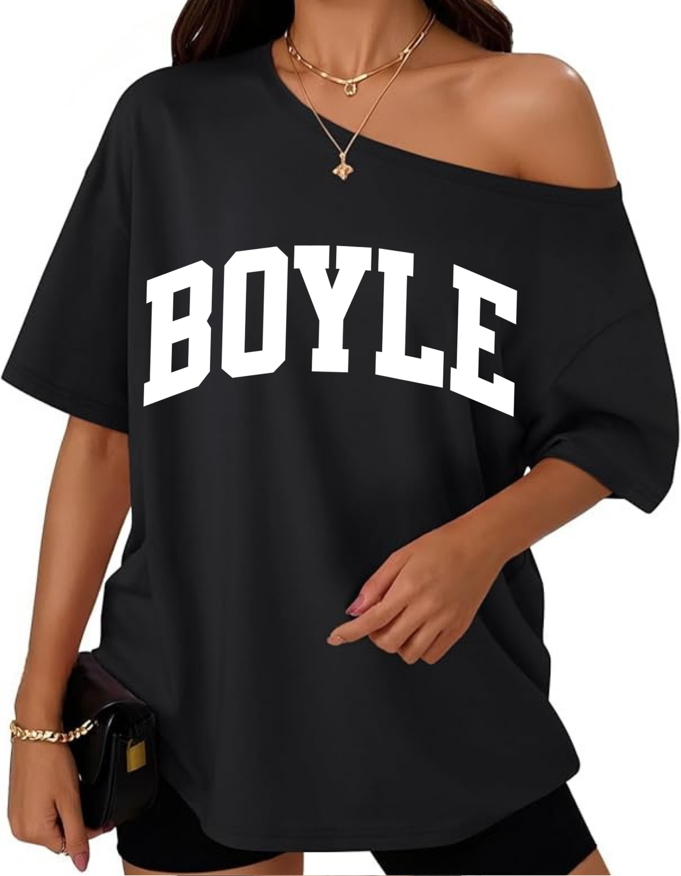 Endzone Energy Off The Shoulder Tee