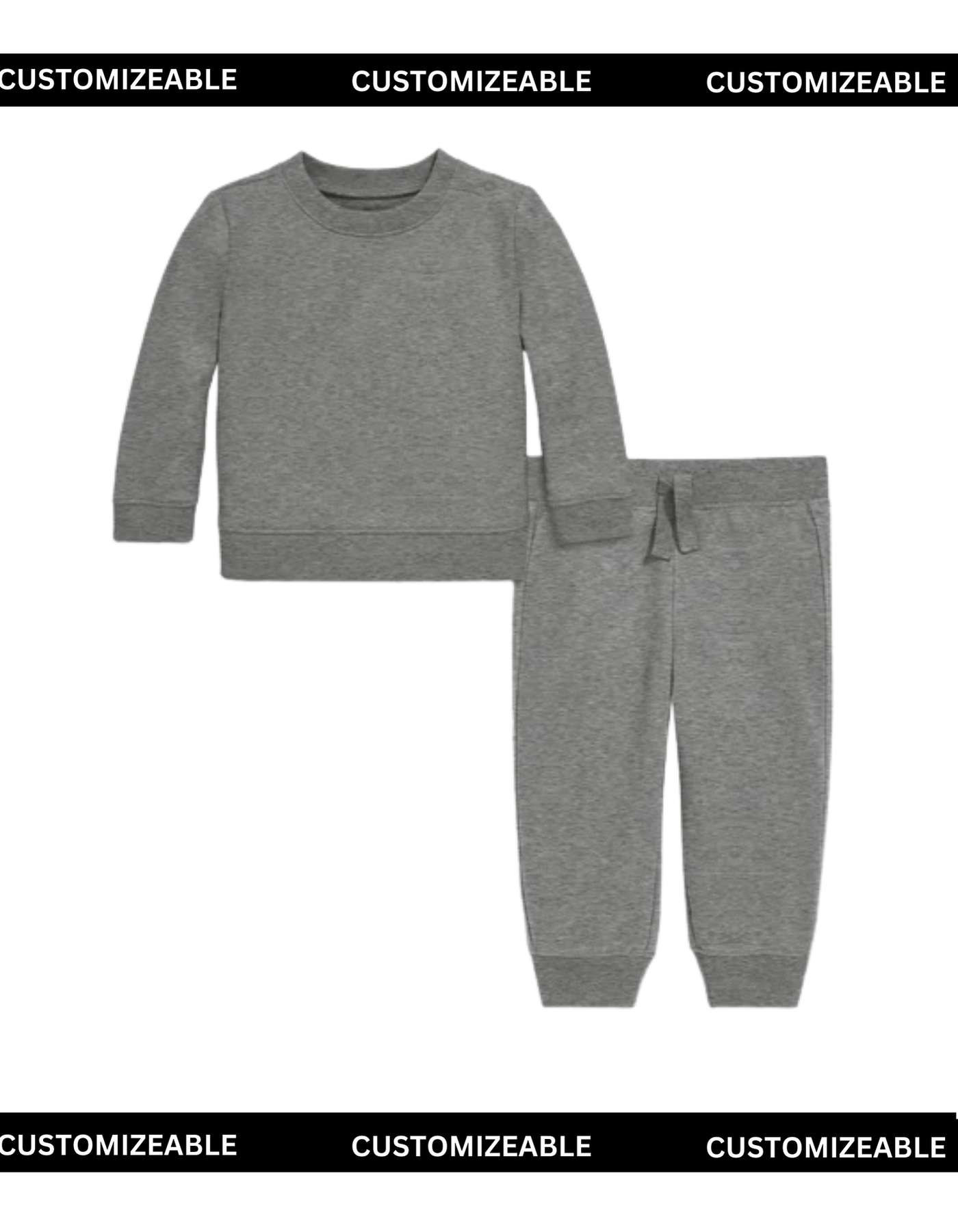 Kids Gray Sweatsuit