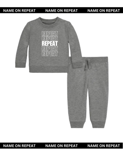 Kids Gray Sweatsuit