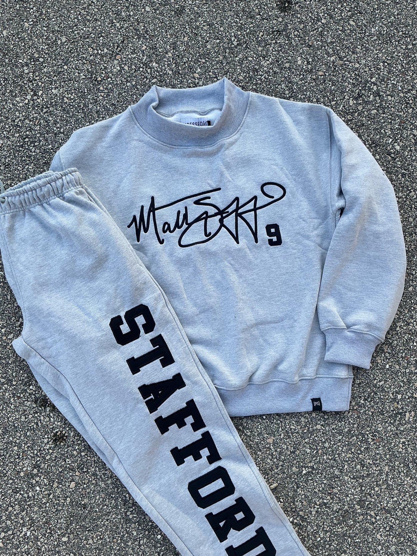 The Minimalist Funnel Neck Sweatsuit Set