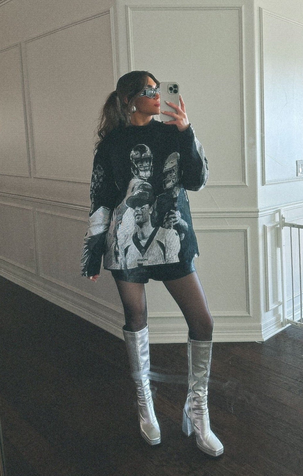 CREWNECK TAPESTRY JACKET