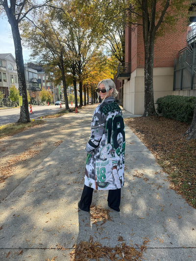 TAPESTRY TRENCH COAT