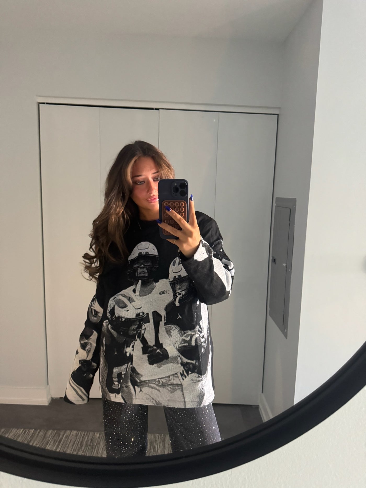 CREWNECK TAPESTRY JACKET