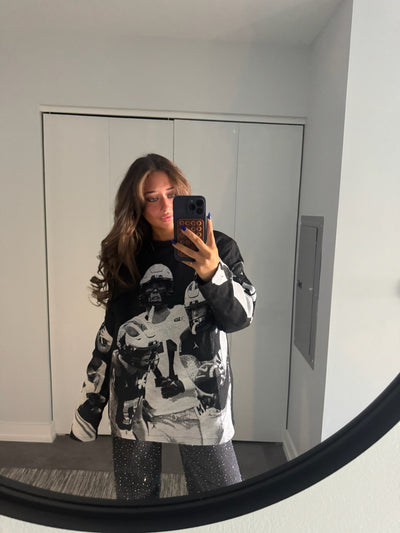 CREWNECK TAPESTRY JACKET