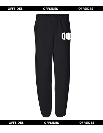 kids Black Unisex Sweatpants