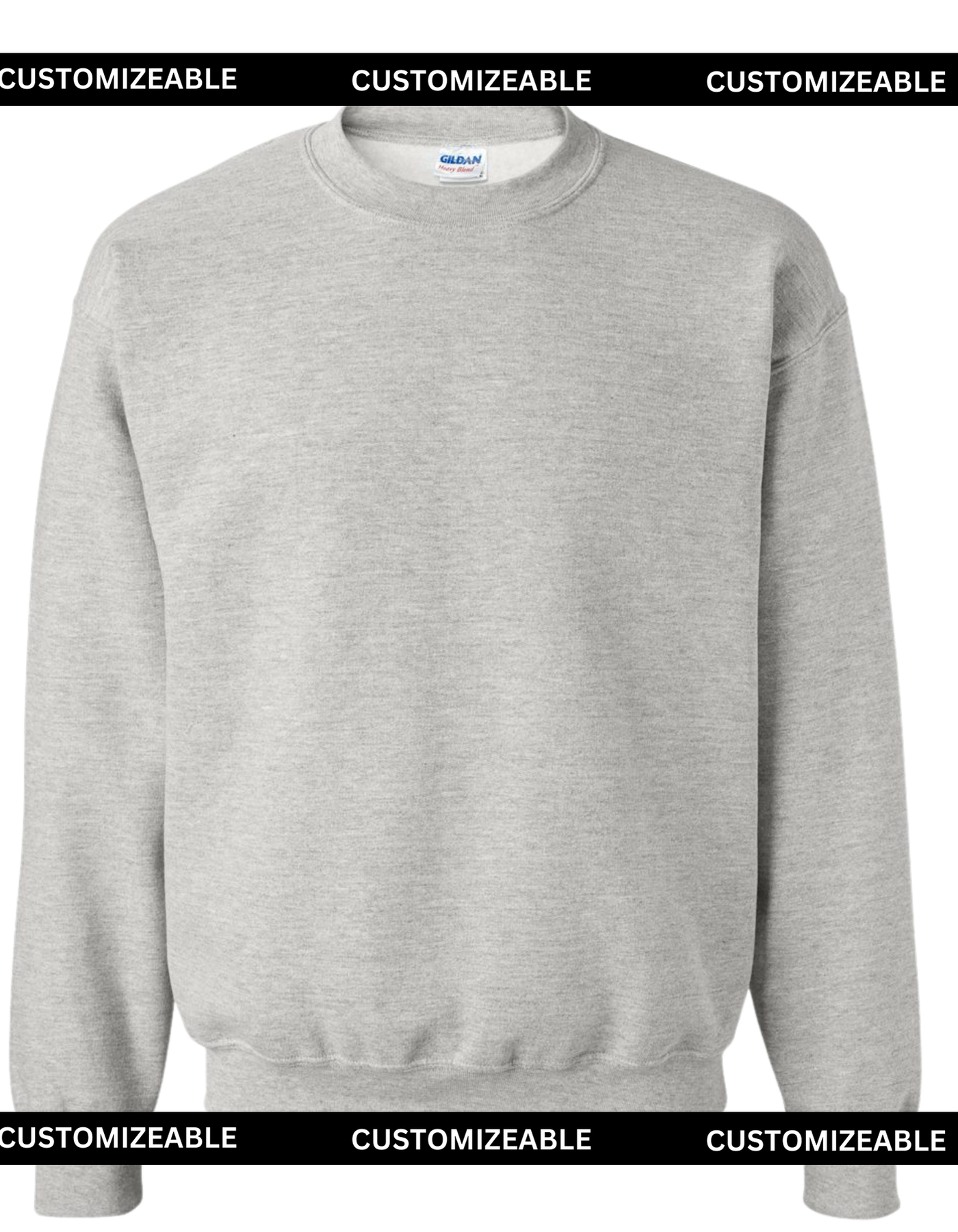 Light Gray Unisex Sweatshirt