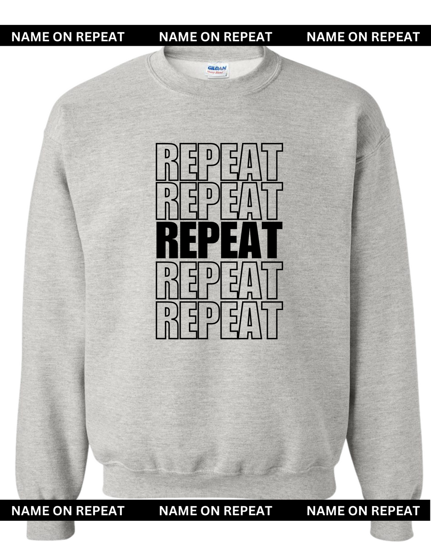 Light Gray Unisex Sweatshirt