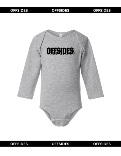 Light Gray Long Sleeve Onesie