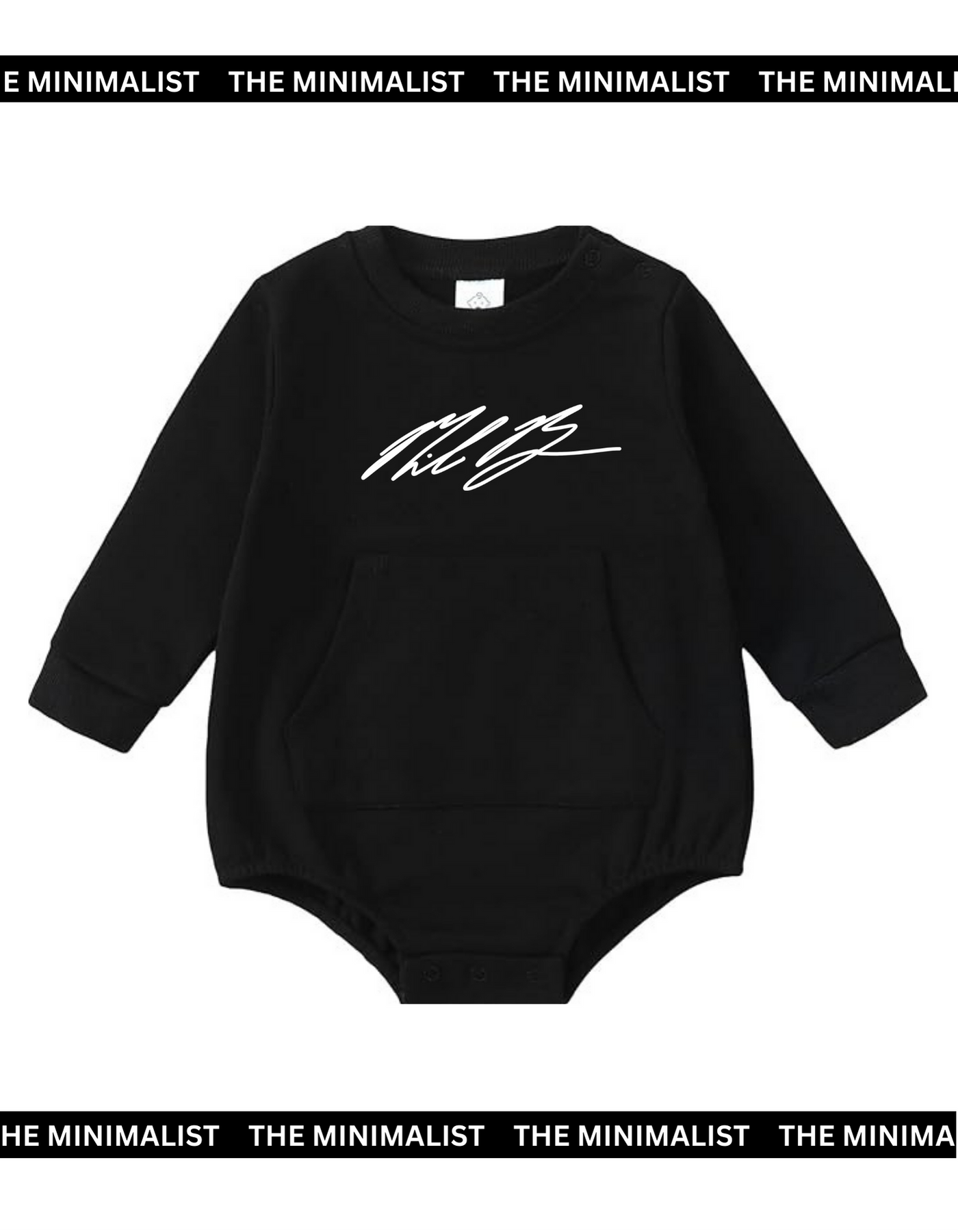 Black Long Sleeve Onesie