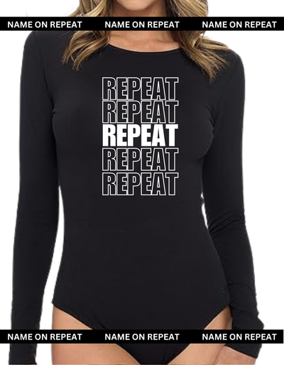 Black Long Sleeve Bodysuit