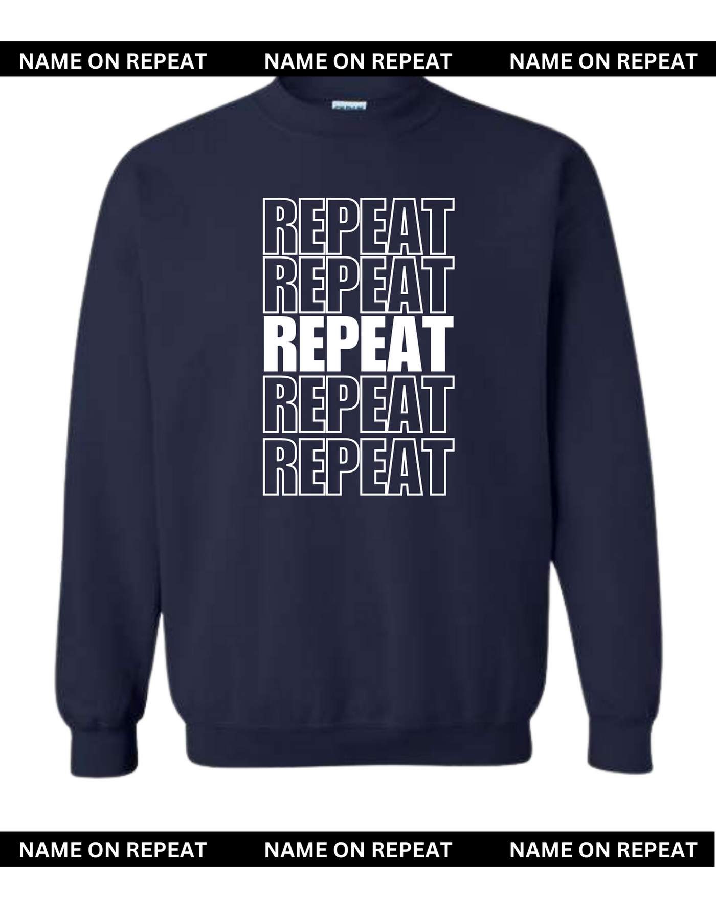 Navy Blue Sweatshirt