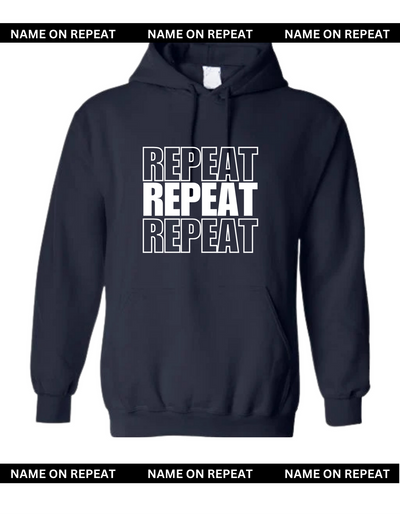 Navy Blue Unisex Hoodie