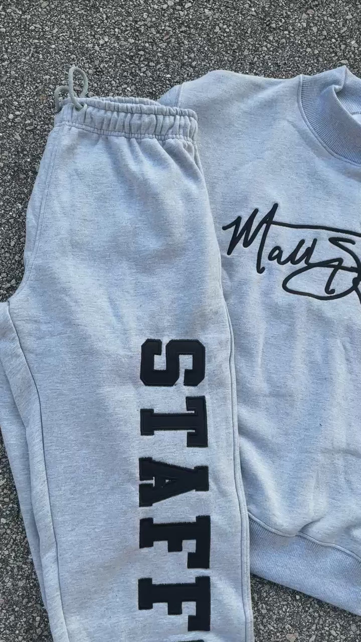 The Minimalist Funnel Neck Sweatsuit Set