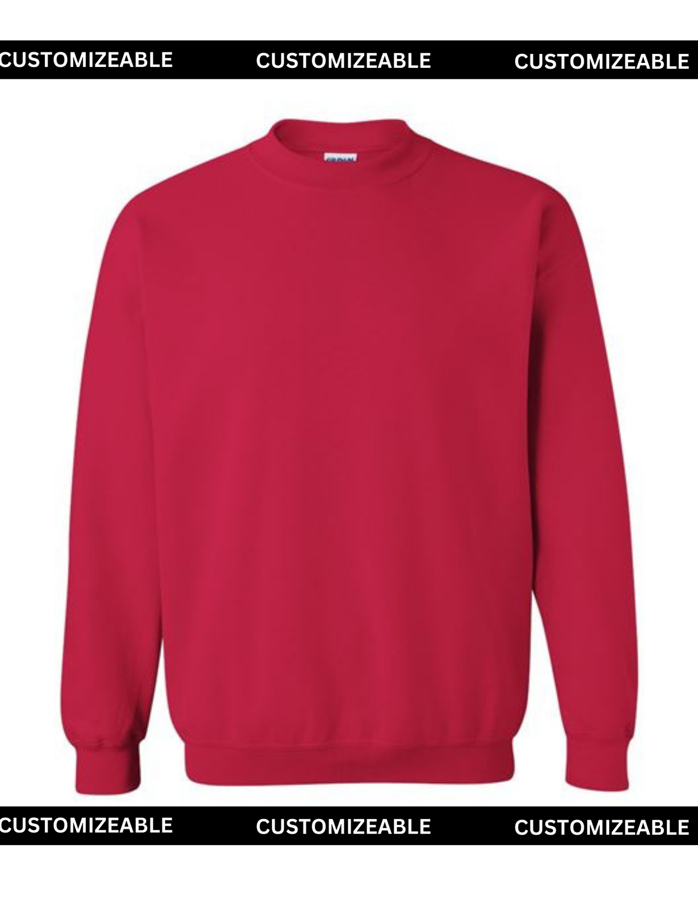 Red Unisex Sweatshirt