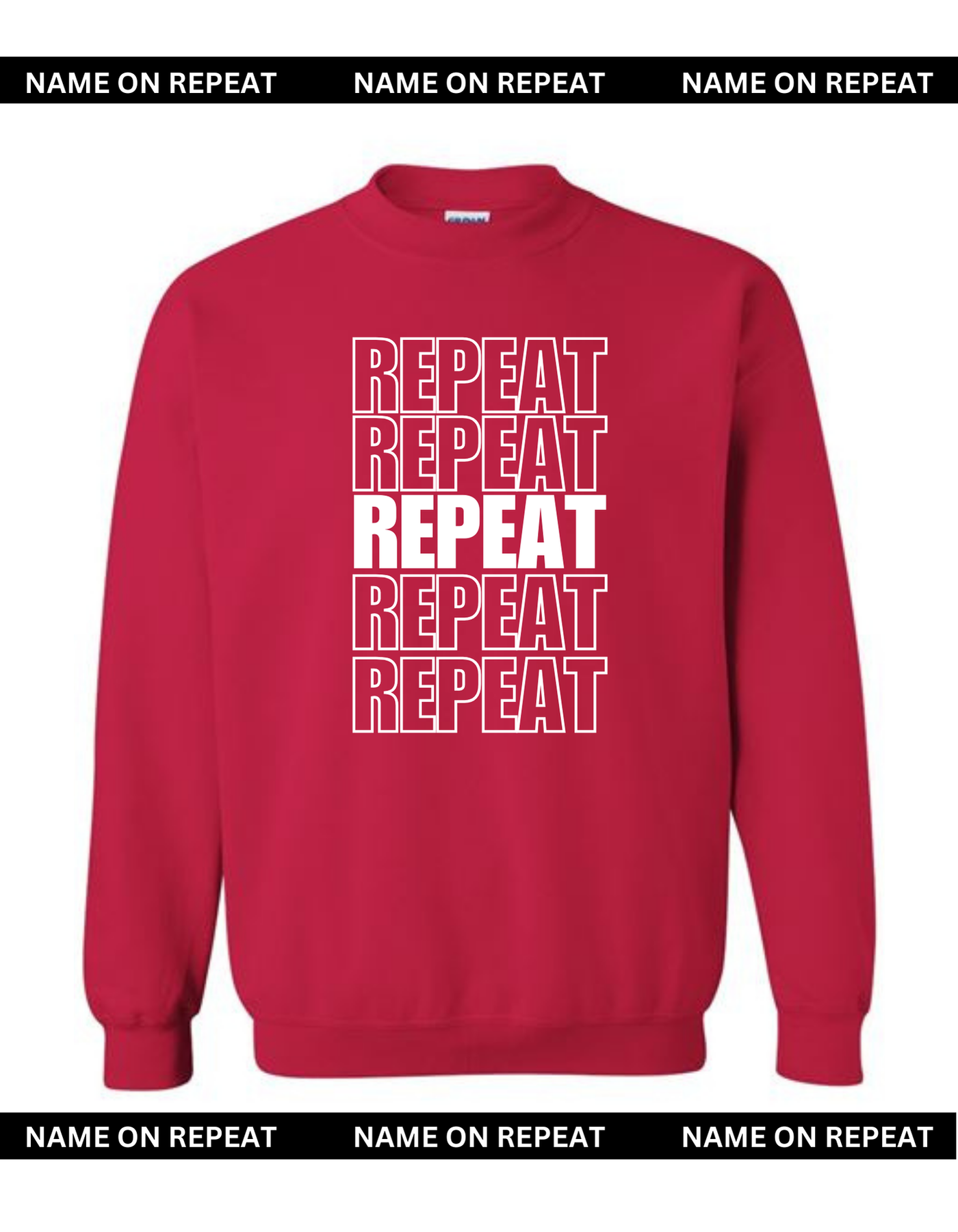 Red Unisex Sweatshirt