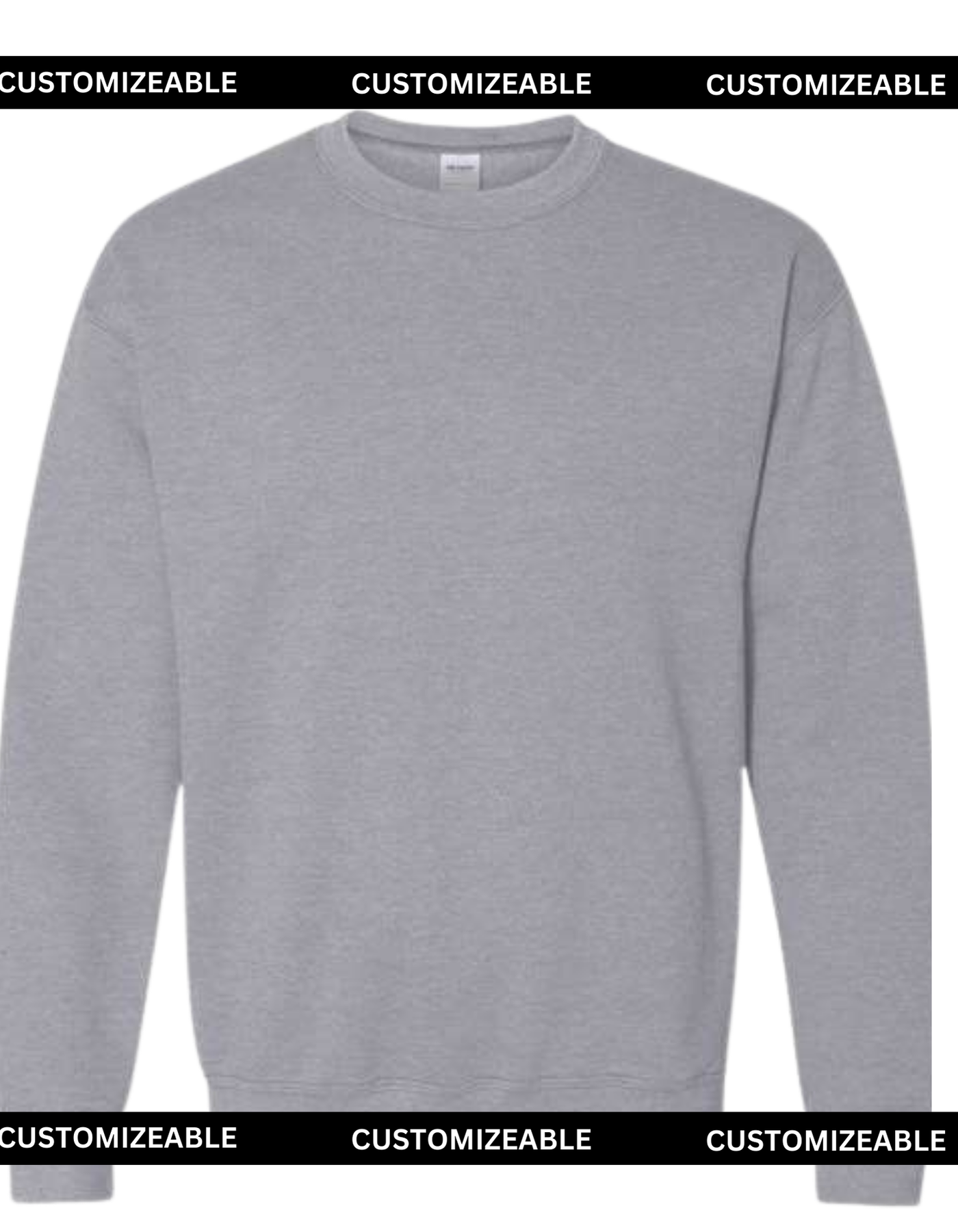 Sports Gray Unisex Sweatshirt