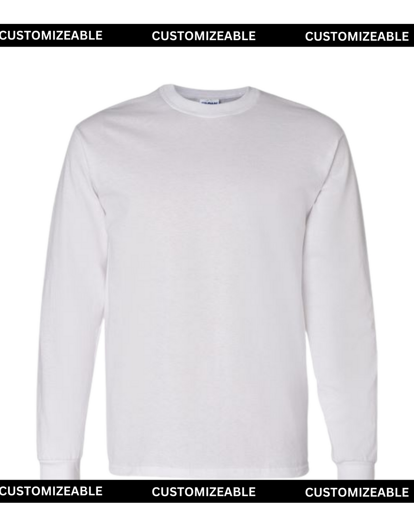 White Long Sleeve Unisex T-Shirt