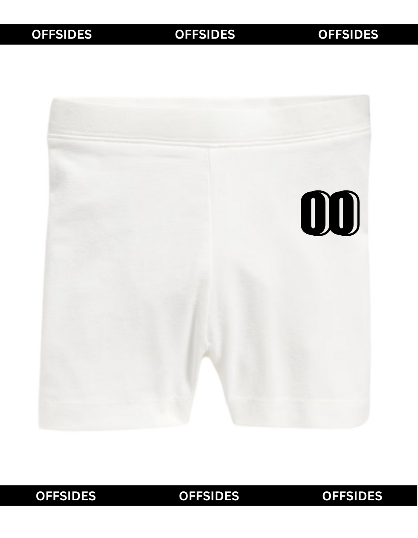 White Biker Shorts