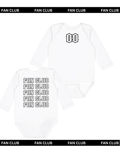 White Long Sleeve Onesie