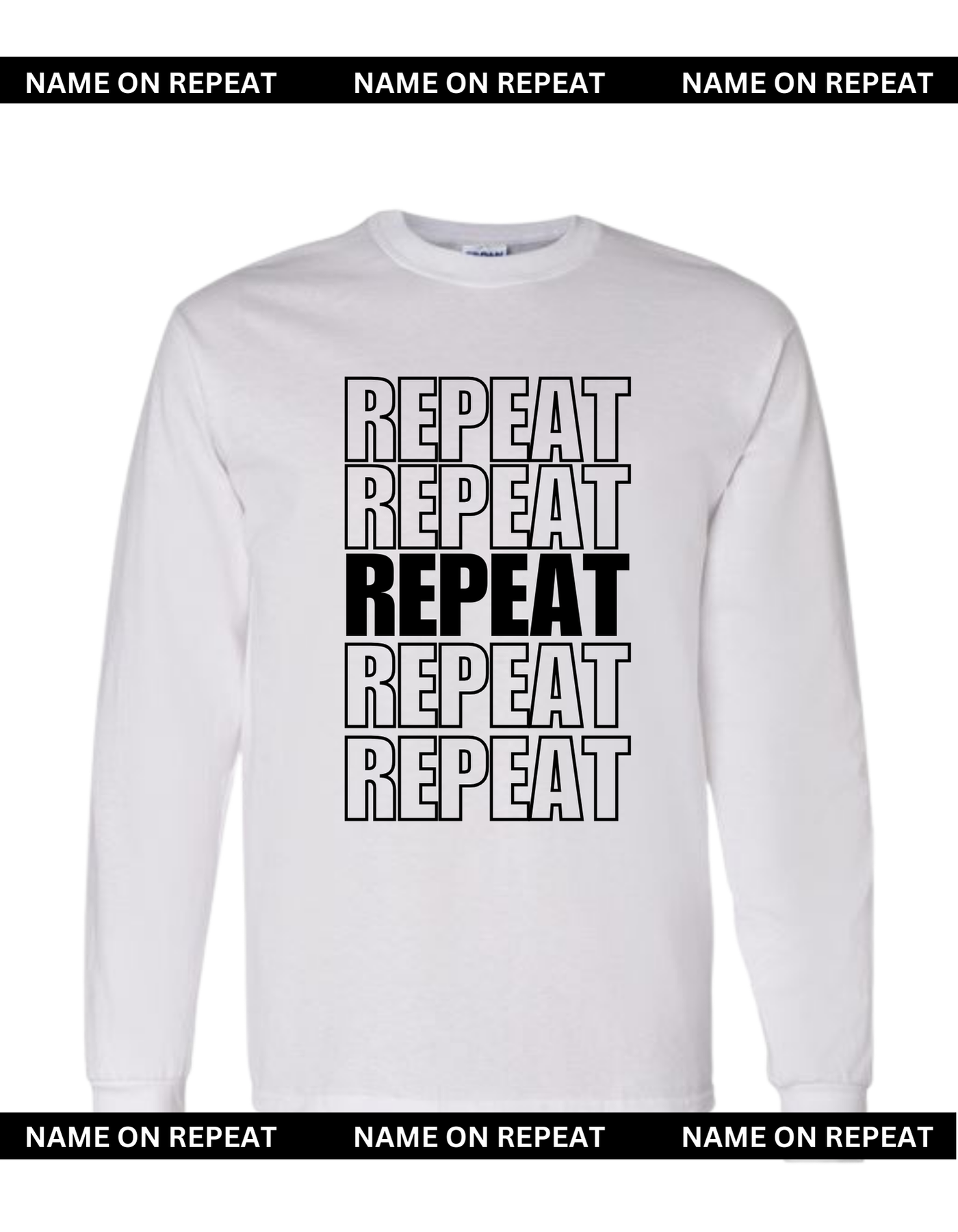 White Long Sleeve Unisex T-Shirt