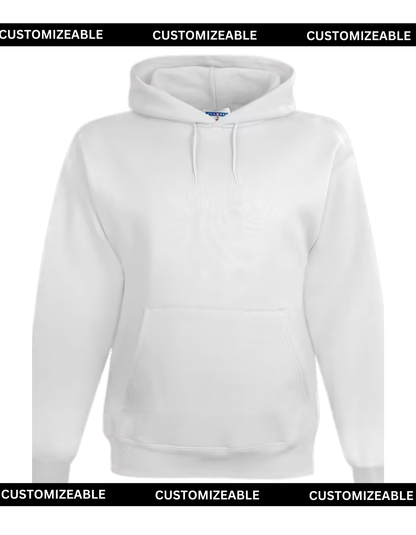 White Unisex Hoodie