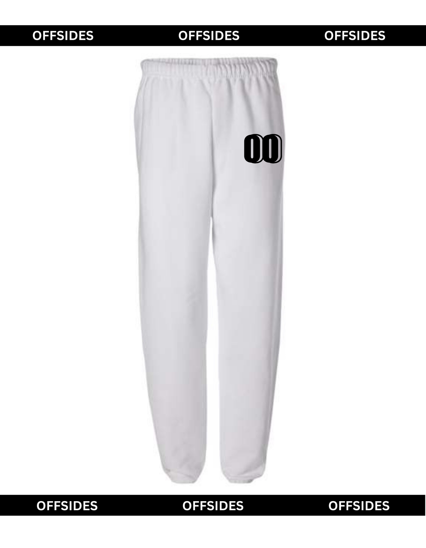 White Unisex Sweatpants