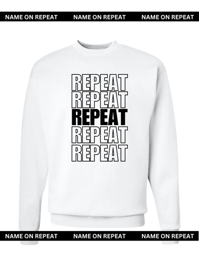 White Unisex Sweatshirt