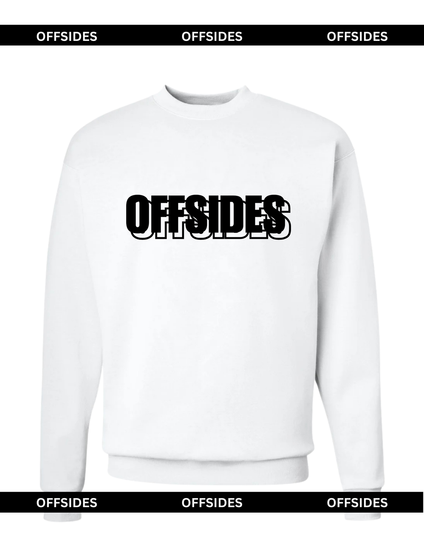 White Unisex Sweatshirt